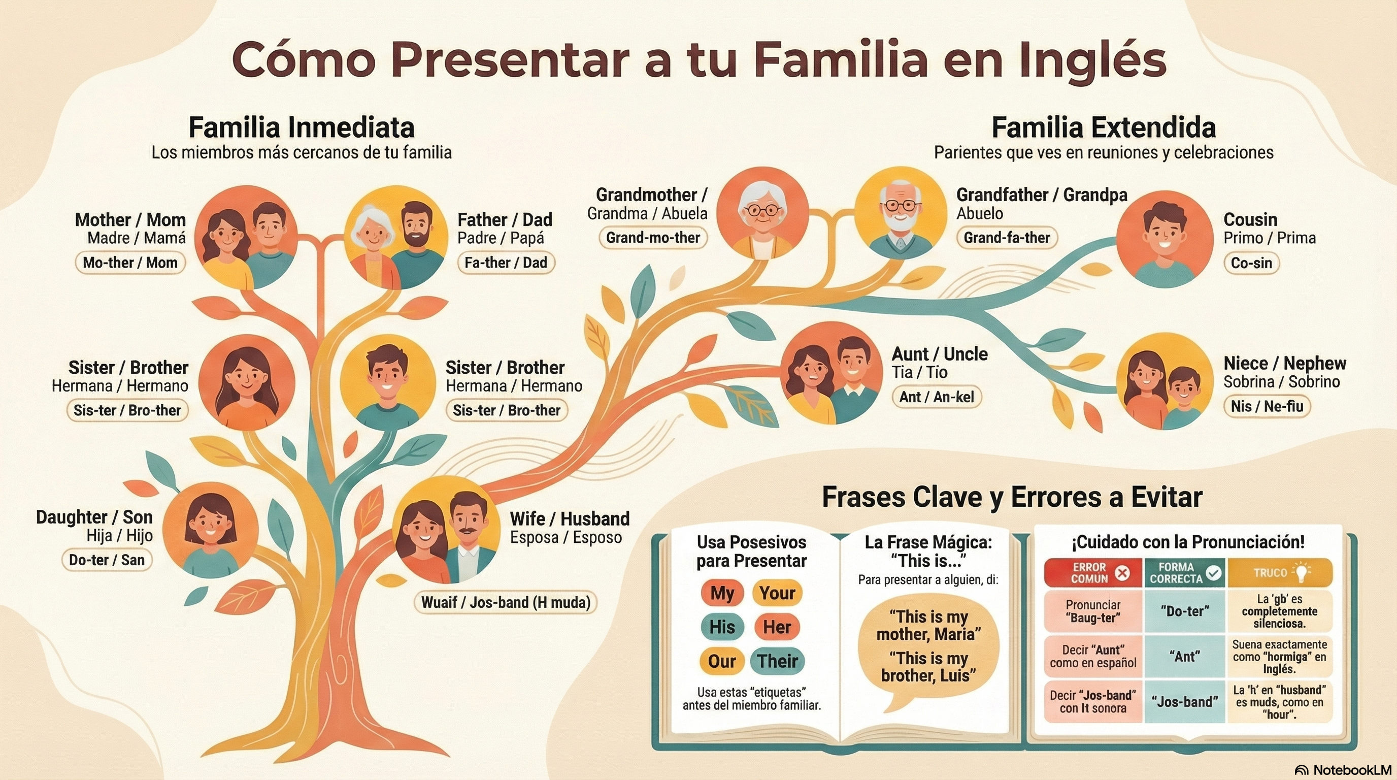 Infografía Día 5 - La Familia